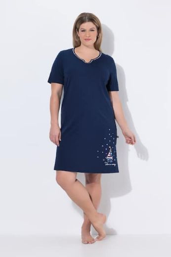 Plus size veliki brojevi Spavaćica kratkih rukava 2 u paketu za punije