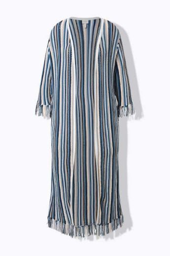 Plus size veliki brojevi Kardigan3/4 rukava dužeg kroja za punije