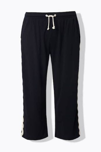 Plus size veliki brojevi Hlače širokih nogavica elastičnog strukaa za punije