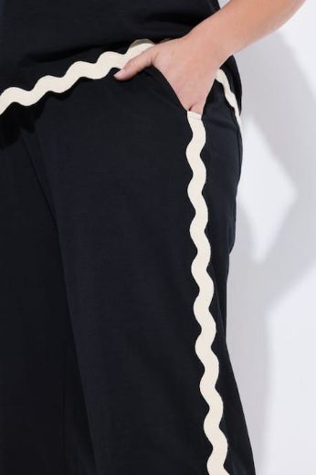 Plus size veliki brojevi Hlače širokih nogavica elastičnog strukaa za punije