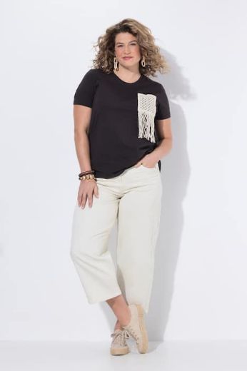 Plus size veliki brojevi Hlače širokih nogavica traper za punije