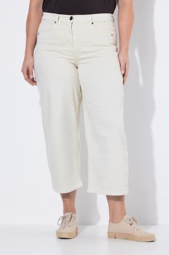 Plus size veliki brojevi Hlače širokih nogavica traper za punije