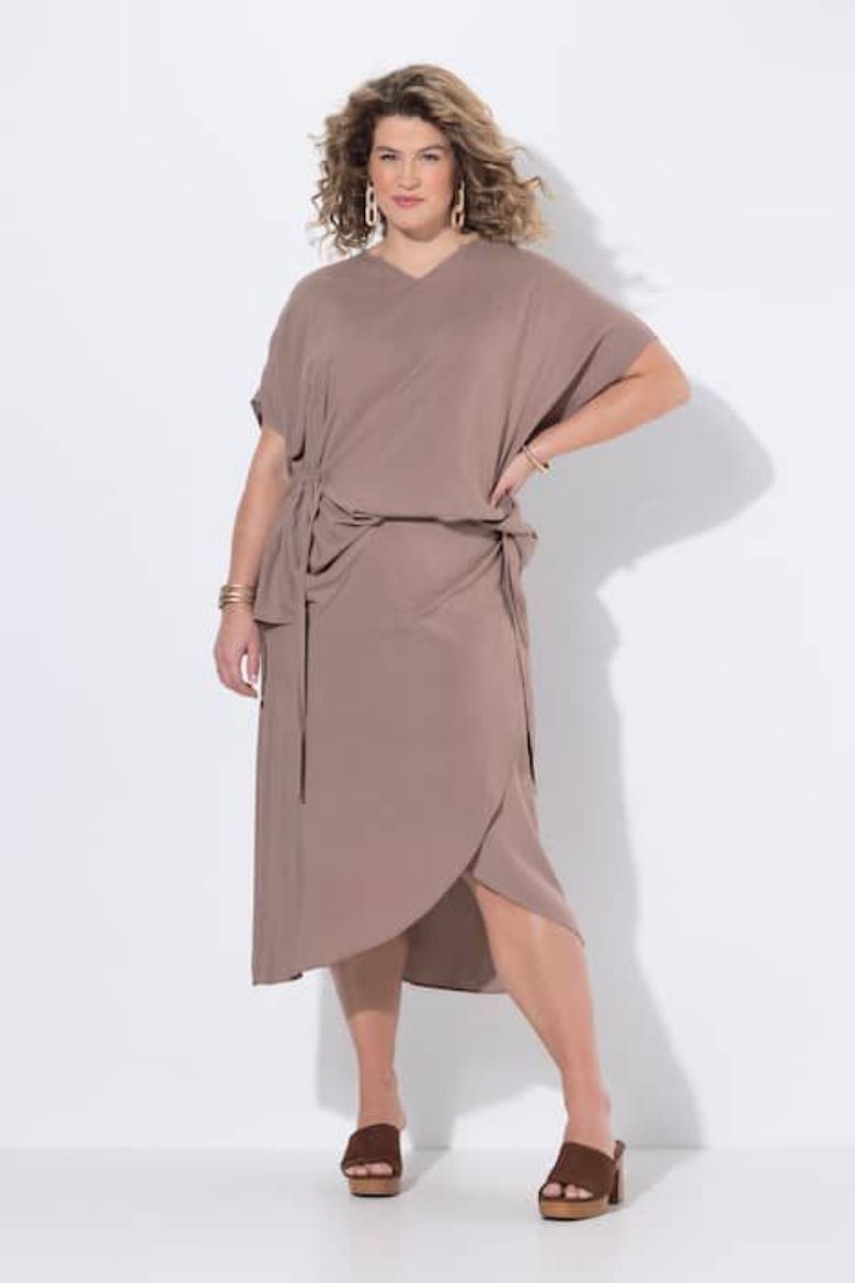 Plus size veliki brojevi Suknja elastičnog strukaa za punije