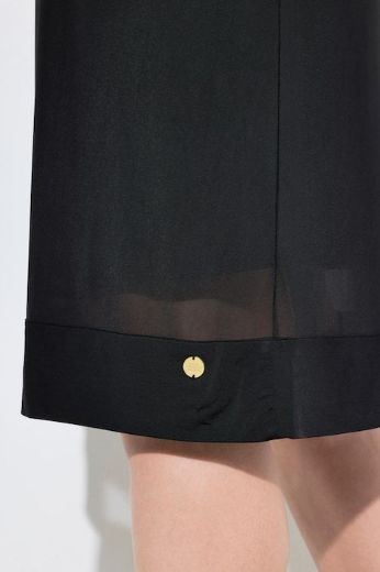 Plus size veliki brojevi Haljina mrežasta 3/4 rukava za punije