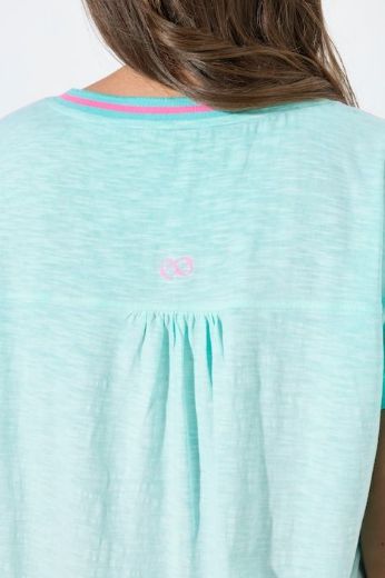 Plus size veliki brojevi Majica kratkih rukava V ovratnika za punije