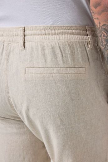 Plus size veliki brojevi Hlače dugih nogavica od lana za punije