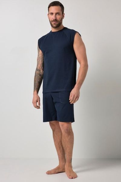 Veliki brojevi Pidžama bez rukava i kratkih nogavica moda za punije