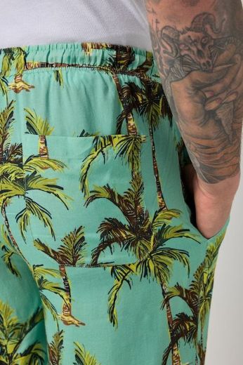 Plus size veliki brojevi Bermude od viskoze za punije