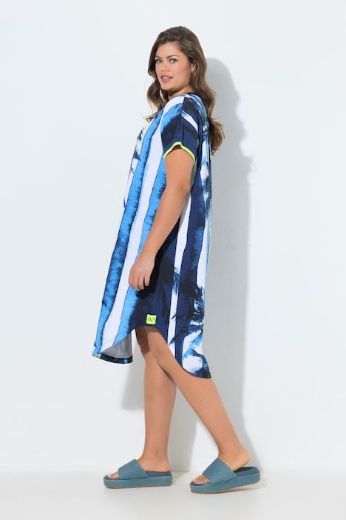 Plus size veliki brojevi Haljina kratkih rukava za punije