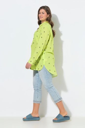 Plus size veliki brojevi Majica dugih rukava dužeg kroja za punije