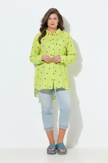 Plus size veliki brojevi Majica dugih rukava dužeg kroja za punije