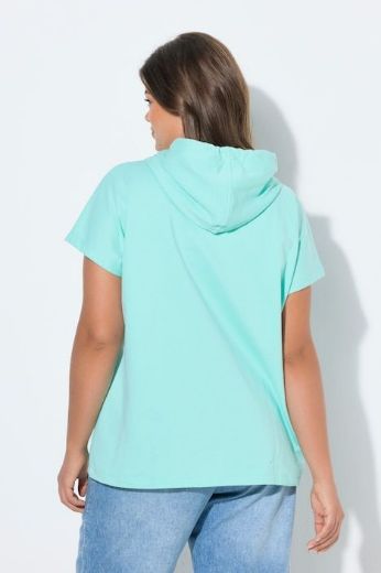 Plus size veliki brojevi Majica kratkih rukava s kapuljačom za punije