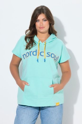 Plus size veliki brojevi Majica kratkih rukava s kapuljačom za punije