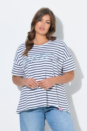 Plus size veliki brojevi Majica kratkih rukava šireg kroja za punije