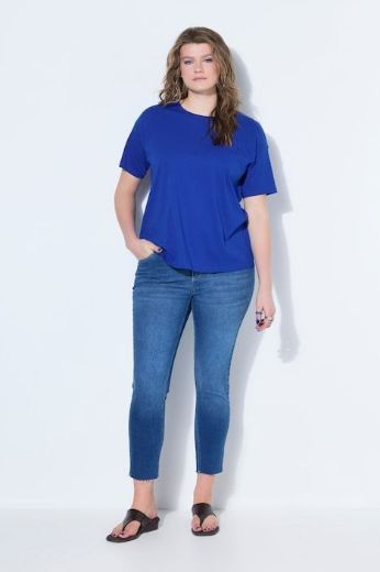 Plus size veliki brojevi Majica okruglog ovratnika kratkih rukava za punije