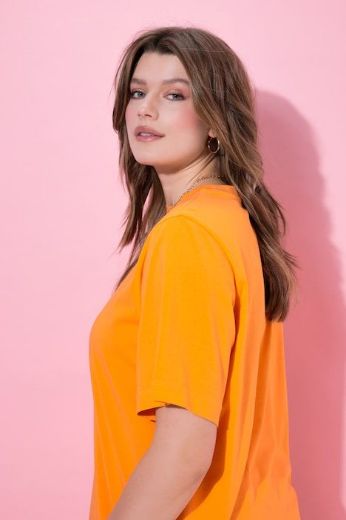 Plus size veliki brojevi Majica dugi model kratkih rukava za punije