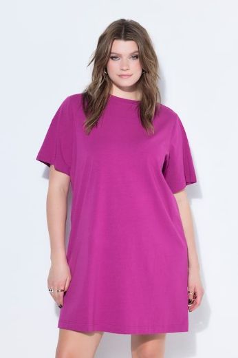 Plus size veliki brojevi Majica dugog kroja kartkih rukava za punije