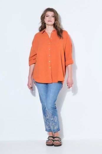 Plus size veliki brojevi Bluza na kopčanje za punije