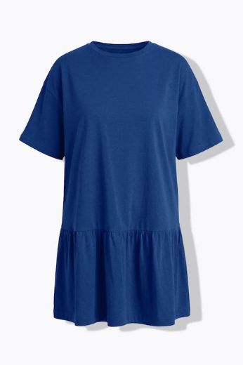 Plus size veliki brojevi Haljina kratkih rukava A kroja za punije