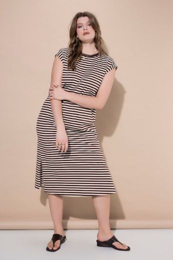 Plus size veliki brojevi Haljina bez rukava šireg kroja za punije