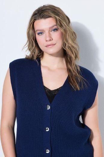 Plus size veliki brojevi Prsluk šireg kroja za punije