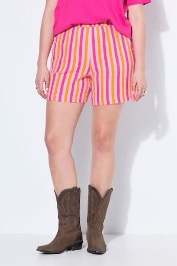 Plus size veliki brojevi Hlače kratkih nogavica elastičnog struka za punije