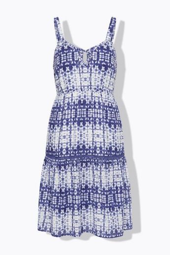 Plus size veliki brojevi Haljina midi bez rukava A kroja za punije