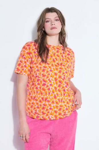 Plus size veliki brojevi Majica kratkih rukava šireg kroja za punije