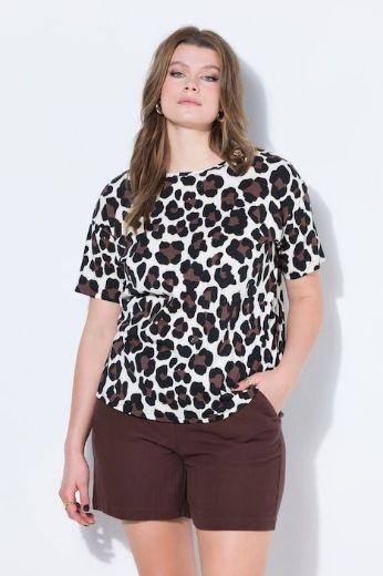 Plus size veliki brojevi Majica kratkih rukava šireg kroja za punije