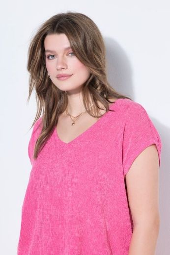 Plus size veliki brojevi Majica kratkih rukava šireg kroja za punije