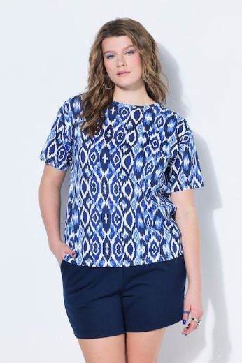 Plus size veliki brojevi Majica kratkih rukava šireg kroja za punije