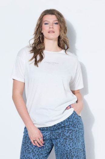 Plus size veliki brojevi Majica kratkih rukava šireg kroja za punije