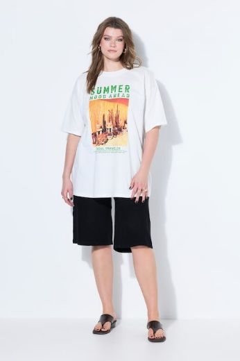 Plus size veliki brojevi Majica kratkih rukava šireg kroja za punije