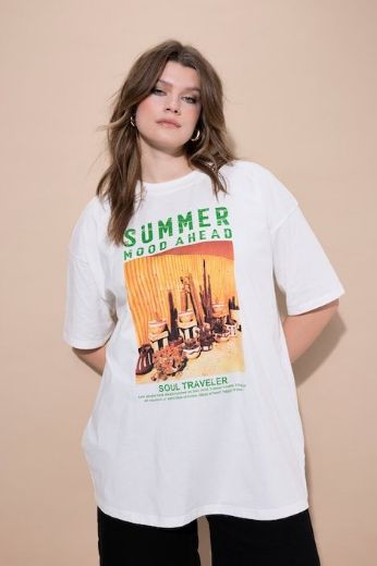 Plus size veliki brojevi Majica kratkih rukava šireg kroja za punije