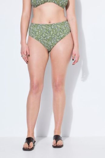 Plus size veliki brojevi Kupaći kostim donji dio visokog struka za punije