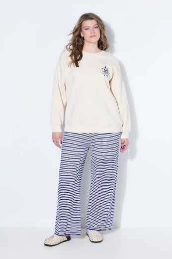 Plus size veliki brojevi Majica dugih rukava šireg kroja za punije