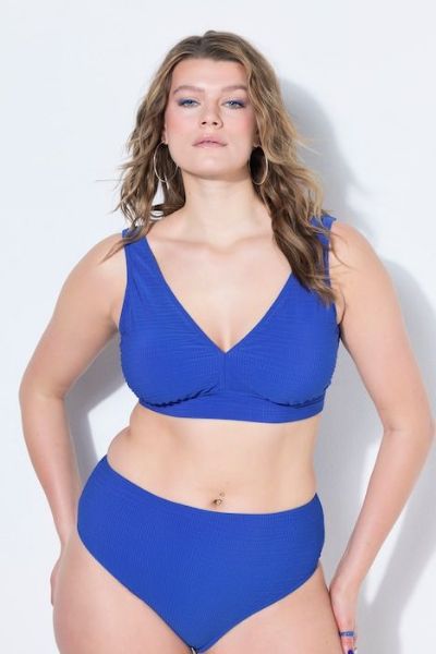 Veliki brojevi Kupaći kostim gornji dio mekanih košarica moda za punije