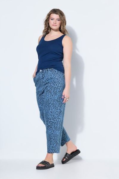 Veliki brojevi Hlače visokog struka moda za punije