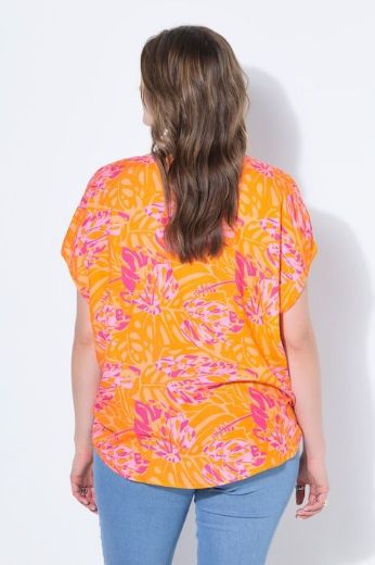 Plus size veliki brojevi Bluza kratkih rukava šireg kroja za punije