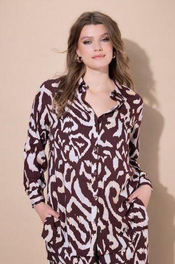 Plus size veliki brojevi Košulja dugih rukava ravnog kroja za punije