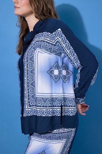 Plus size veliki brojevi Košulja dugih rukava za punije