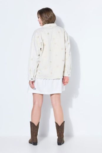 Plus size veliki brojevi Jakna lagana traper za punije