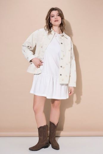 Plus size veliki brojevi Jakna lagana traper za punije