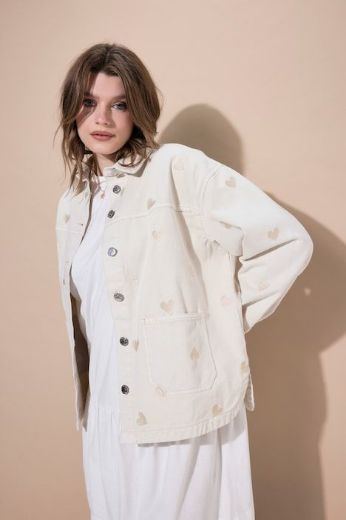 Plus size veliki brojevi Jakna lagana traper za punije