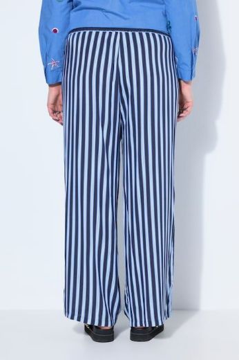 Plus size veliki brojevi Hlače širokih nogavica visokog struka za punije