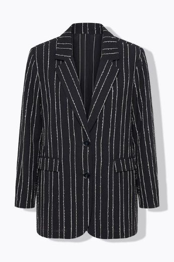 Plus size veliki brojevi Sako šireg kroja za punije