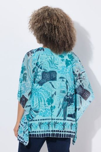 Plus size veliki brojevi Bluza kratkih rukava šireg kroja za punije