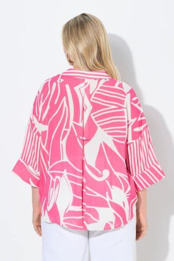 Plus size veliki brojevi Bluza 3/4 rukava šireg kroja za punije