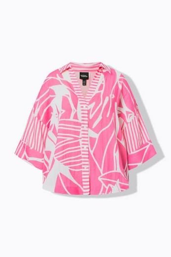 Plus size veliki brojevi Bluza 3/4 rukava šireg kroja za punije