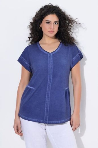 Plus size veliki brojevi Majica kratkih rukava šireg kroja za punije